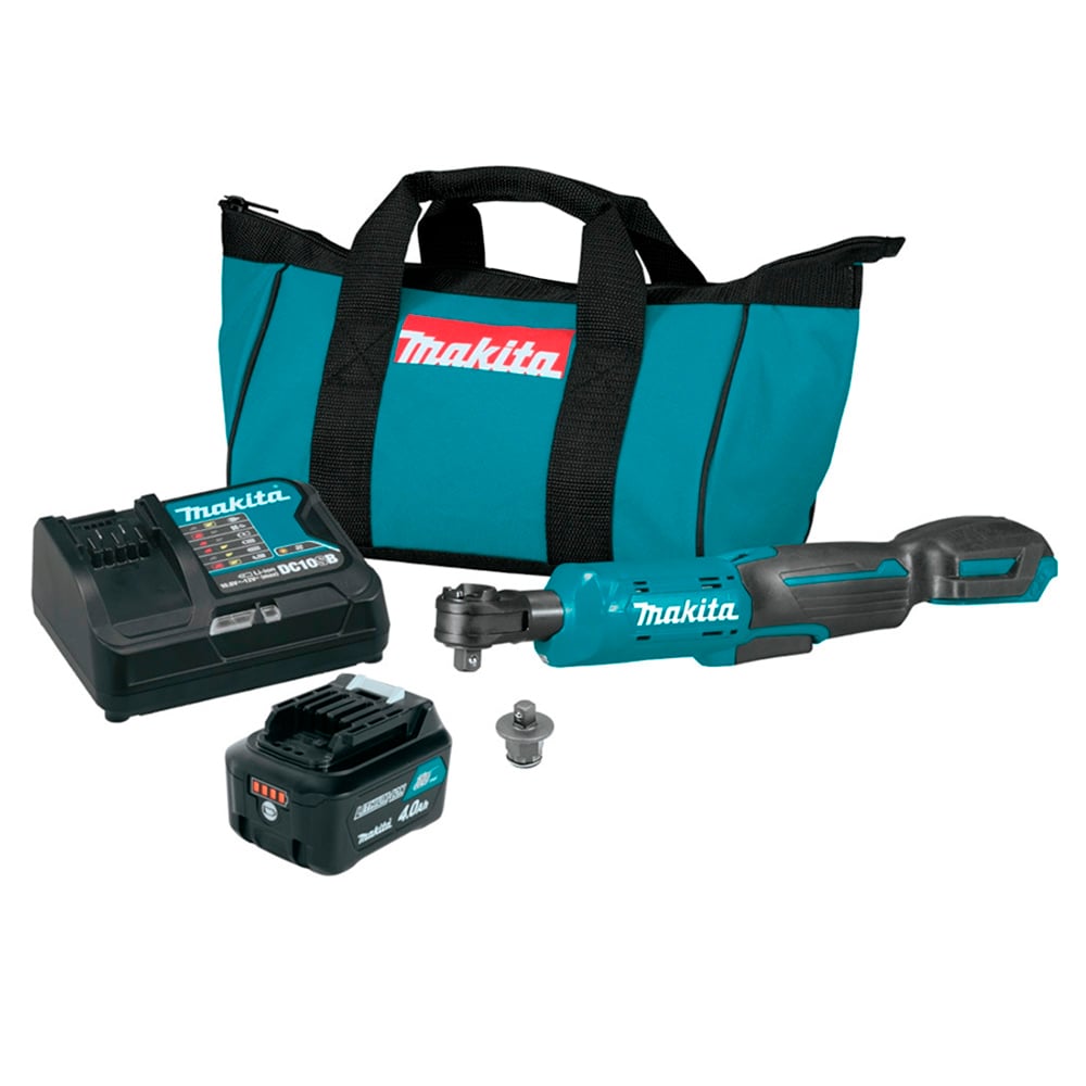 Makita Llave Ratchet 1/4" 3/8" 12V Máximo 1 X 4.0 Ah Cxt
